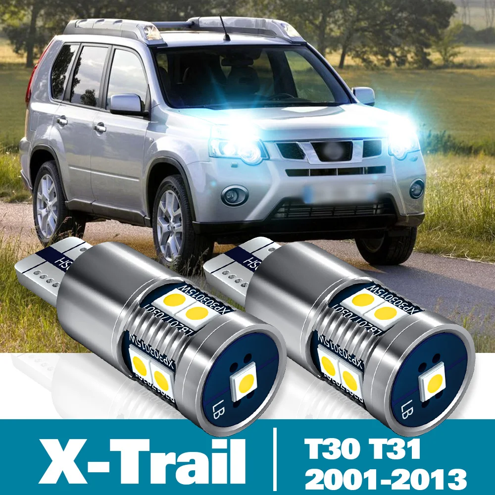 2x luce di parcheggio a LED per Nissan X-Trail X Trail T30 T31 accessori 2001-2013 2006 2007 2008 2009 2010 2011 2012 lampada di ingombro