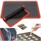 Tappetino da forno in silicone 30x40 cm Foglio riutilizzabile per biscotti da forno Tappetino da forno antiaderente resistente al calore per forno Griglia Microonde