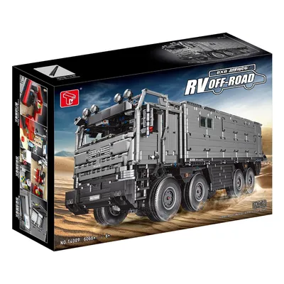 Auf Lager t4009 High-Tech-Technik RC 8x8 Offroad-RV-Bausteine Ziegel Montage Modellbau set für Jungen Spielzeug Geschenk Image