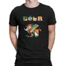 Boberek T-Shirt da uomo colorata Kurwa Bobr Bober Leisure Tees T-Shirt girocollo manica corta 100%