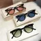 UV400 Retro Schwarze Sonnenbrille Übergroße Sonnenbrille Quadratische Sonnenbrille Herren Shades Vintage Brillen