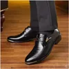Herren-Lederschuhe, Schnür-Freizeitschuhe, Business-Kleid, Herrenschuhe, atmungsaktiv, Hochzeit,