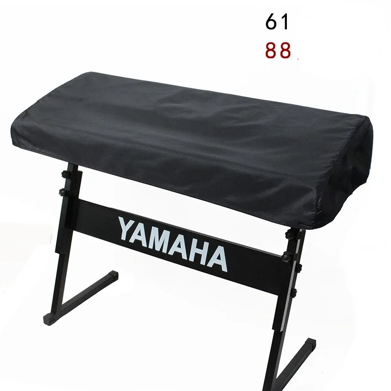61/88 Tasten Tastaturen Elektronische Orgel Staubschutz Schwarz Elektronisches Klavier Schützen Taschen Passend für Yamaha / Casio / Roland / KORG Image
