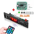 DC 12V Bluetooth 5.0 Lettore MP3 Wireless Scheda di decodifica WMA USB TF Radio FM Modulo AUX da 3,5 mm Kit per auto Lettore musicale MP3 wireless
