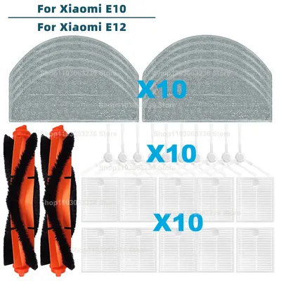 Kompatibel Für Xiaomi Roboter Vakuum E10 E12 E10C C103 Ersatz Ersatzteile Zubehör Seite Pinsel Image