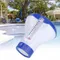 Dispenser galleggiante per piscina con termometro termometro disinfettante accessori per il nuoto
