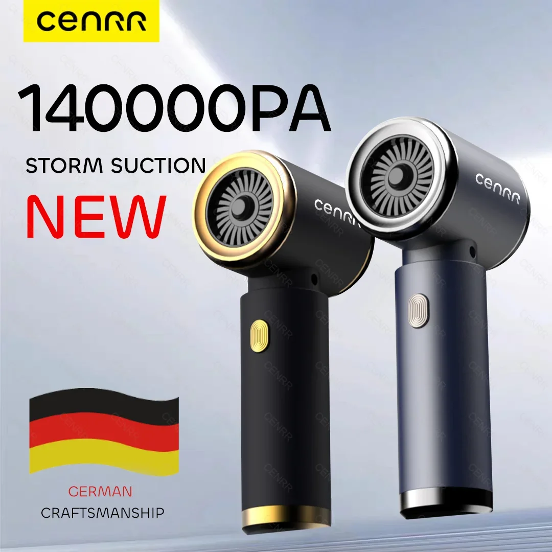 Cenrr Auto Staubsauger starke Saugkraft leistungs starke Hands taub sauger Mini Gebläse Auto Reinigungs set Haushalts gerät Image