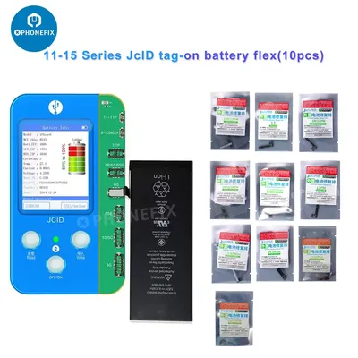 JCID V1SE Batterie-Reparatur-Flexkabel, FPC-Batterie, externer Tag-Flex für iPhone 11, 12, 13, 14, 15, Batterie, Gesundheitsinformationen, ändern