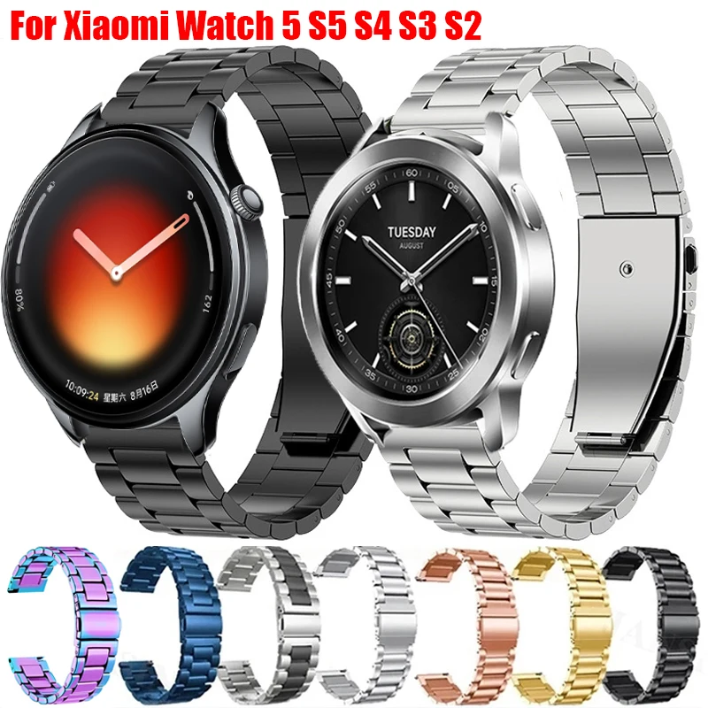 Metallarmband für Xiaomi Watch 2 Pro Mi Watch Color 2 Edelstahlband für Xiaomi Watch 5 S5 S4 S3 S2 S1 Pro 22mm Metall Correa Image