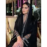 Sciarpa Hijab in Chiffon con bordo in cristallo lucido Foulard per le donne Foulard En Mousseline
