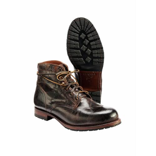 Sendra Herren Boot Schuhe Braun einfarbig