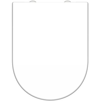 Toilettensitz white Duroplast D-Form Schütte Weiß
