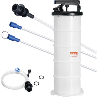Mophorn - vevor Ölabsaugpumpe 6,5L Manuell Ölabsauggerät Ø200x550mm Ölwechselpumpe Auto Absaugpumpe Image