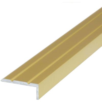 Dalsys - Treppenkantenprofil selbstklebend - 200cm x 25mm x 10mm Gold