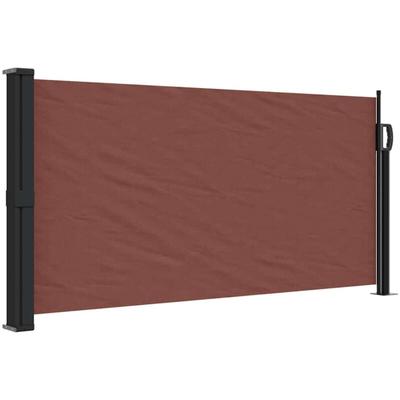 Vidaxl - Seitenmarkise Ausziehbar Braun 100x500 cm 766673 Image