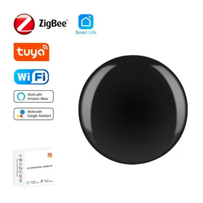 Tuya WiFi/Zigbee IR Remote Control Tuya Smart Home Remote Controller for TV DVD Air Conditioner AUD