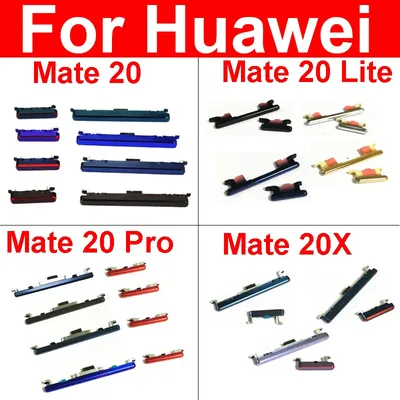 Power Volume Buttons For Huawei Mate 20 Pro 20 Lite 20X Up Down Audio Control Buttons Repair Flex
