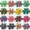 50/100PCS Pet Dog Bow Tie Summer Fruit Style Fashion Pet Supplies Dog Gromming Adjustable for Medium