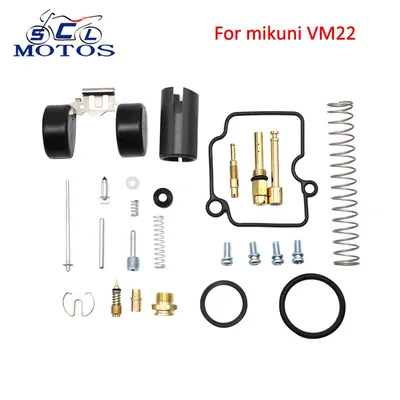 Sclmotos- Motorcycle Carburetor Repair Kits For Mikuni VM22 For Yamaha YM YBR125 JYM125 Dit Pit Bike