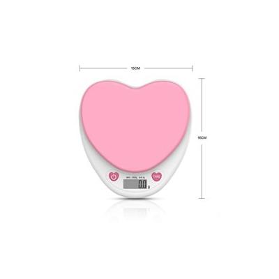 ucznik PT-852 EX Electronic kitchen scale Heart