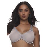 Plus Size Women's Amaranth Unlined Minimizer Bra by Paramour in Gull Gray (Size 44 D)