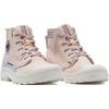 Schnürboots PALLADIUM "PAMPA UNDERLAYER", Gr. 40, rosa, Textil, sportlich, Schuhe