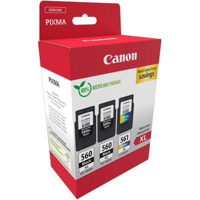 CANON Tintenpatrone "PG-560XL x2/CL-561XL Triple Pack" Tintenpatronen bunt (schwarz, cyan, gelb, magenta)