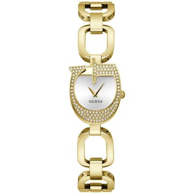 Quarzuhr GUESS "GIA", gold (goldfarben), Armbanduhren, Damen, Armbanduhr, Damenuhr Image