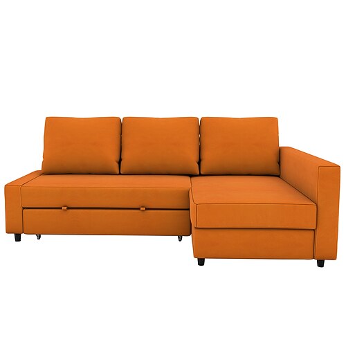 Ecksofa Bettbezüge L-förmig uni Samt Überwürfe Image