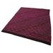 Pink 69" x 91" L Area Rug - Lofy Rectangle Geometric Kilim Rectangle 5'9" X 7'7" Area Rug 91.0 x 69.0 x 1.0 in Cotton/Wool | 69" W X 91" L | Wayfair