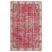 Red 65" x 105" L Area Rug - Lofy Rectangle Atina Rectangle 5'3" X 9'1" Area Rug w/ Non-Slip Backing 105.0 x 65.0 x 0.4 D | 65" W X 105" L | Wayfair