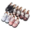 20cm Baumwoll puppe Leder Schuhe Kleidung Accessoires für Exo Puppen Freizeit schuhe Mode Martin Stiefel DIY Puppe Geschenk Spielzeug
