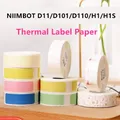 Niimbot Thermal Label Sticker Paper White Color Christmas Gift Luminous Label Tape for Use Niimbot