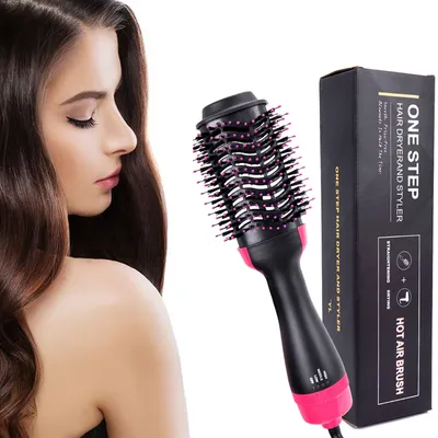 Multi-Function Hair Dryer Brush Blow Dryer Brush 4 In 1 Styling Tools Styler Volumizer Hot Air