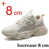 Aufzugs schuhe Herren Turnschuhe versteckte Absätze plus Größe 45 46 Erhöhung schuhe für Herren Mode