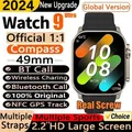 2024 più nuovo IWO Ultra 9 Gen 2 Smart Watch Men 49mm schermo HD da 2.2 pollici GPS NFC Smartwatch