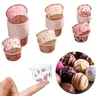100 pezzi Mini Cupcake Liner pirottini di carta involucri di Cupcake di natale forniture per