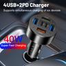 40w Fast Charging Car Phone Charger Pd Type-c Charger Super Fast Charging Usb Charger Adapter For For