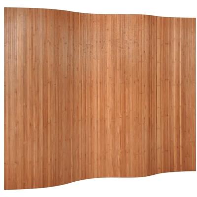Vidaxl - Paravent Braun 165x250 cm Bambus Image