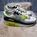 Nike Shoes | Air Max 90 Og 2020 Gray Black Green Shoes | Color: Gray/Green | Size: 5.5
