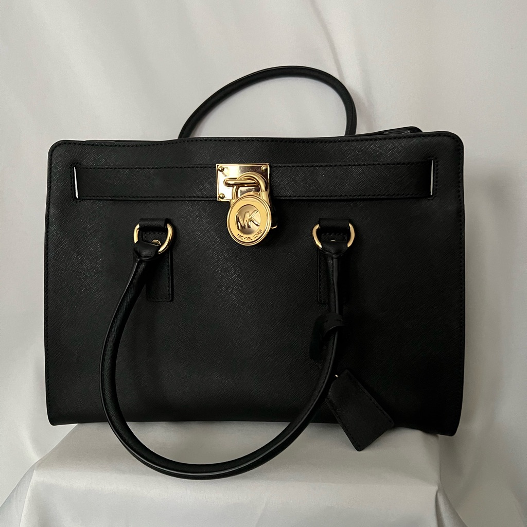 Michael Kors Bags | Excellent Condition!!!! Michael Kors - Hamilton Handbag | Color: Black | Size: Os