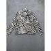 Ralph Lauren Jackets & Coats | Lauren Active Ralph Lauren Jacket Women Medium White Zebra Print Zip Lightweight | Color: White | Size: M