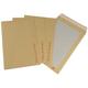 250x C4+ / A4+ Manilla Hard Board Back Envelopes - 352x249mm - Cardboard Backed Please Do Not Bend Envelope with Peel & Seal Strip - Perfect for Mailing, Posting & Storing Important Documents