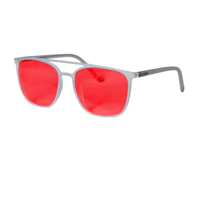 SHINU Men’s glasses blue light blocking computer glasses Orange clear lenses computer glasses anti blue light for men 0 Diopter