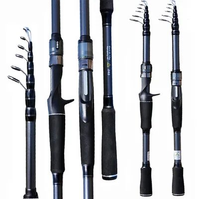 6/6/7/7/7 Sections Fast Lure Fishing Rod 1.8m-3.0m Closed Length 57~58cm Portable Travel Surfing