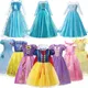 Disney gefrorenes Kleid für Kinder Mädchen Rapunzel Anna Elsa Kostüm Kinder Prinzessin Kleid für