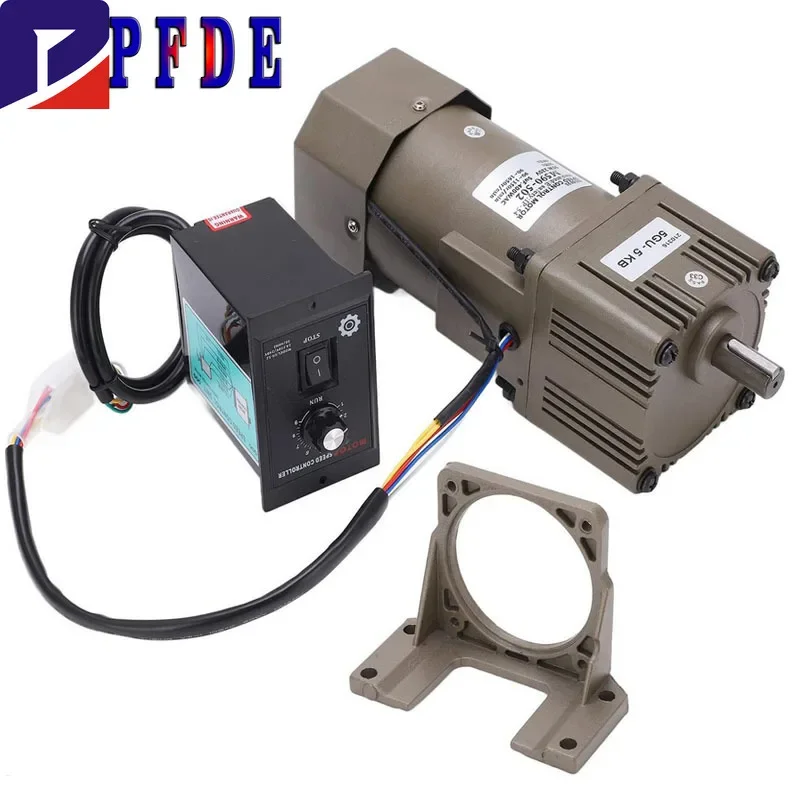 5rk90gu-cf 450-2,7 U/min 220V 90W Wechselstrom-Umkehr getriebe Motor mit variabler Drehzahl Grad-1: 500 5gu Wechselstrom-Getriebe motor regler Image
