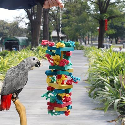 1pc Parrot Toy, Large And Medium Size African Gray...