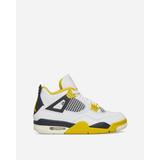 Wmns Air Jordan 4 Retro Sneakers Vivid Sulphur - Yellow - Nike Sneakers