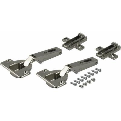 Accuride - 1432 Scharnierset für aufliegende Türen, Stahl verzinkt Image
